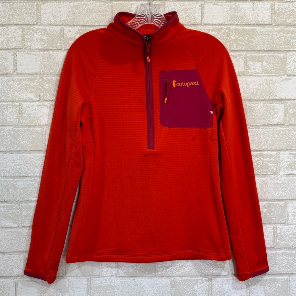 Cotopaxi Otero Fleece Half-Zip Pullover Women's - Canyon - Sz - XS